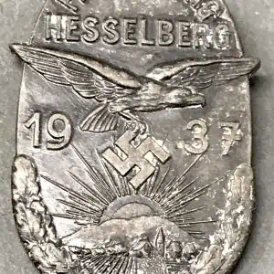 Frankentag Hesselberg Abzeichen 1937 Badge