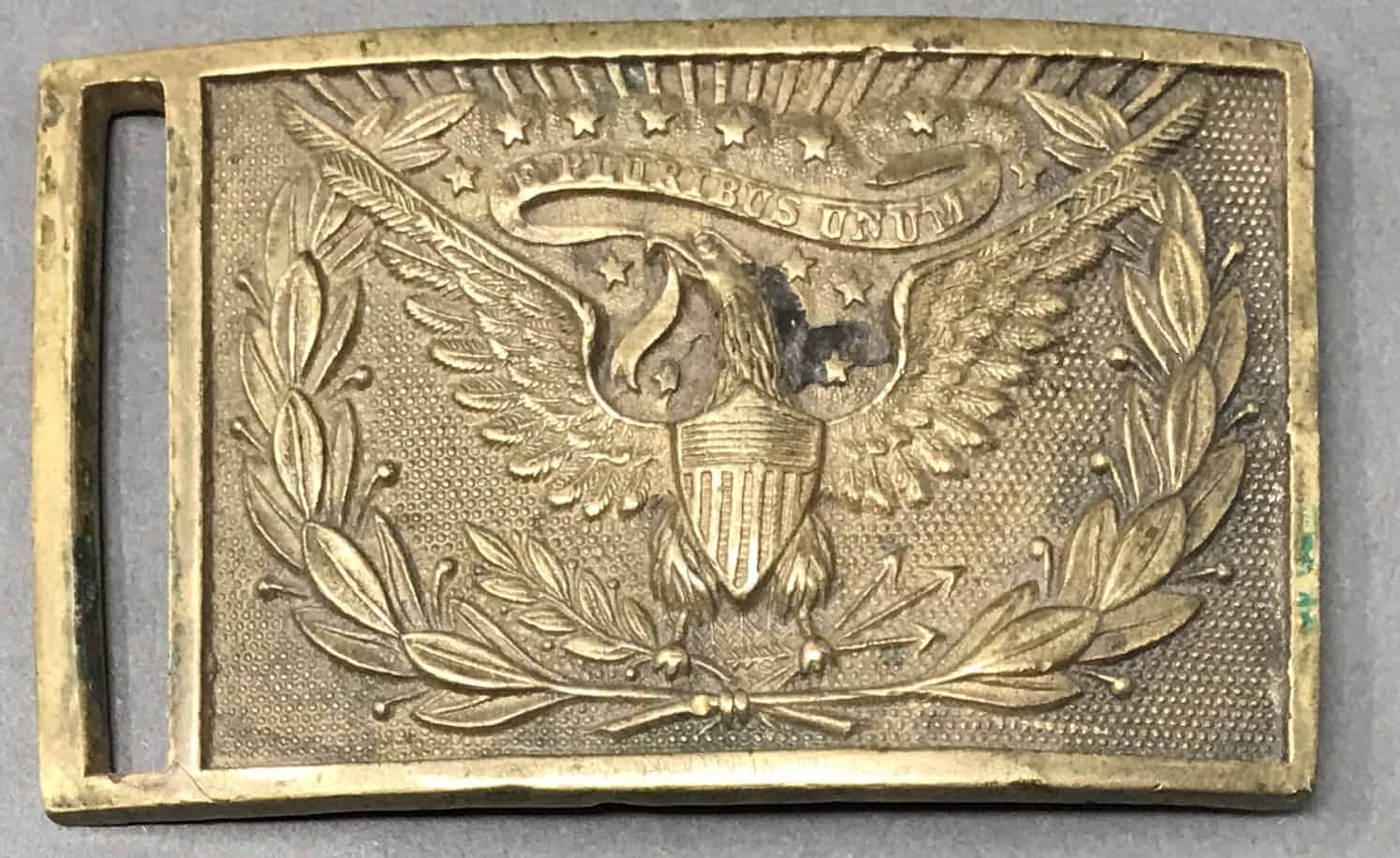 Authentic Union Officers Eagle Sword Belt Plate - Gettysburg