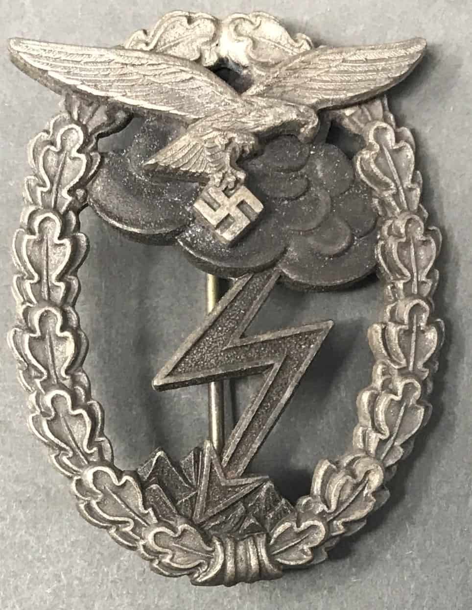 1940s shops vintage, authentic WW2 German Luftwaffe Airfield Command Badge