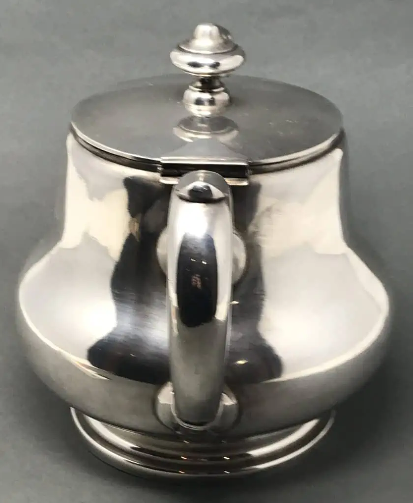 Adolf Hitler's Personal Formal Pattern Silver Tea Pot By Wellner Recovered  By A U.S. Veteran Certified By The Gettysburg Museum Of History