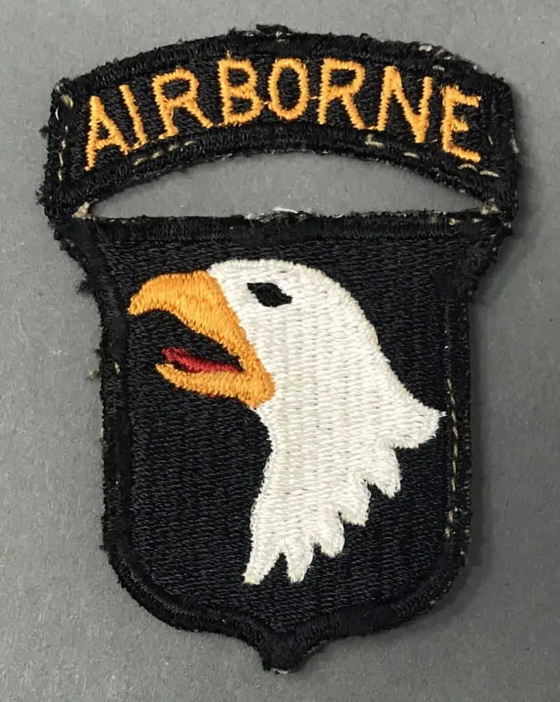 Certified WWII 101st Airborne 'Screaming Eagle' Patch | Gettysburg