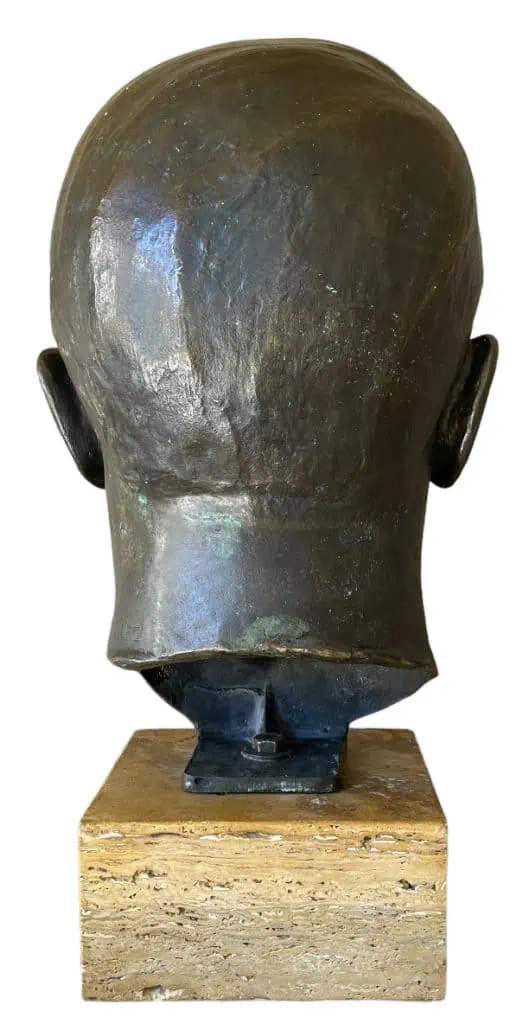 Bronze Bust of Adolf Hitler - Rare Historical Artifact