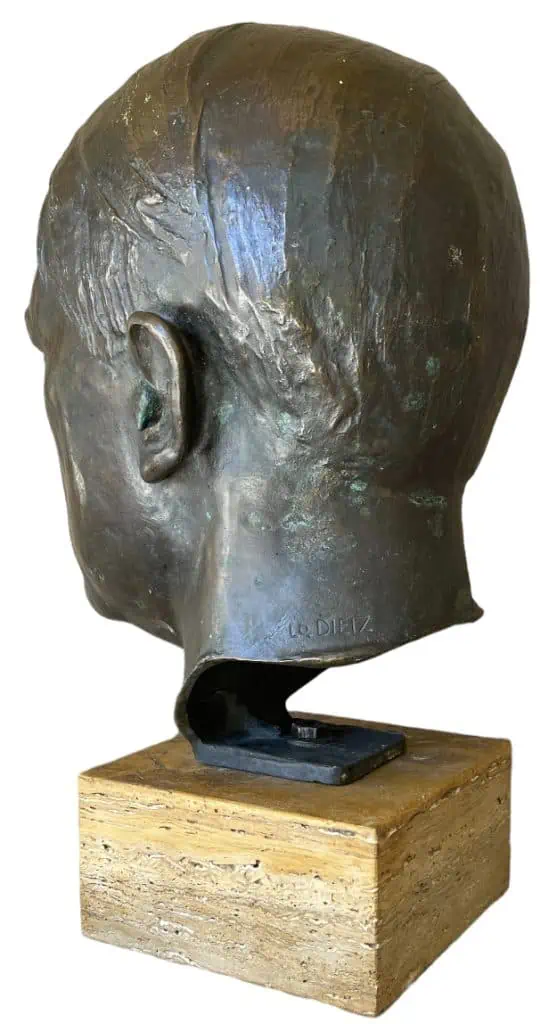 Hitler Bust Statue - Historic Bronze Bust for Sale