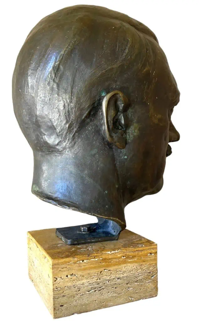 WWII Collectible: Lothar Dietz's Rare Hitler Bronze Bust