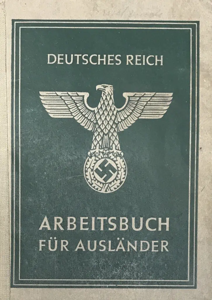 WWII NSDAP Labor Book - A Unique Collectible for Enthusiasts